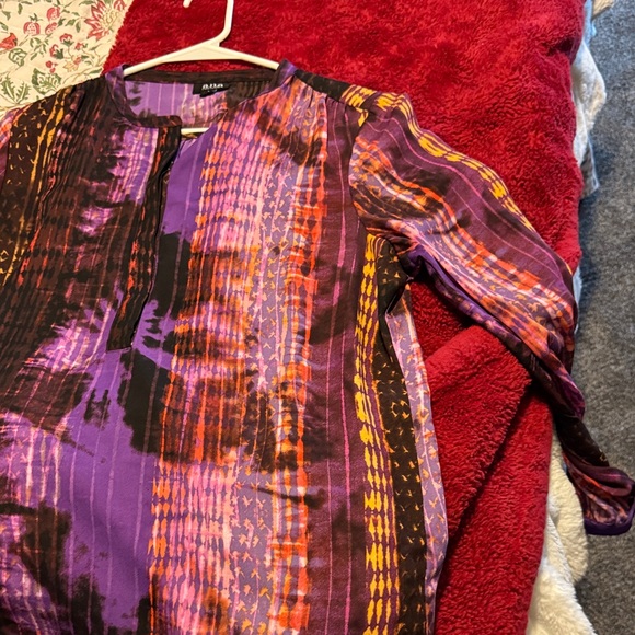 Ada Multicolor Patterned Top - Picture 3 of 4